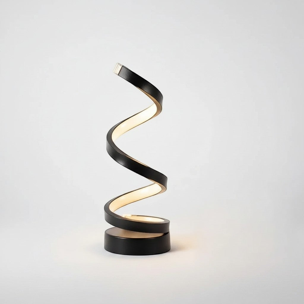 LED Spiral Dimmable Table Lamp for Bedside & Office – Ouvarex