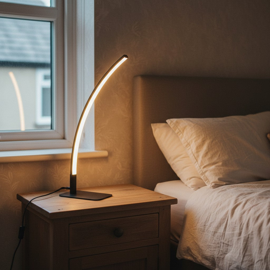 Nordic Modern Bedroom Table Lamp Soft Glow – Ouvarex