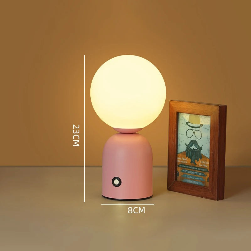 Type-C Rechargeable LED Table Lamp Modern Metal – Ouvarex