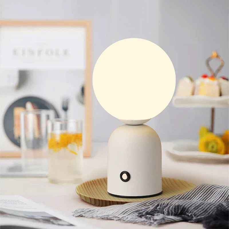 Type-C Rechargeable LED Table Lamp Modern Metal – Ouvarex
